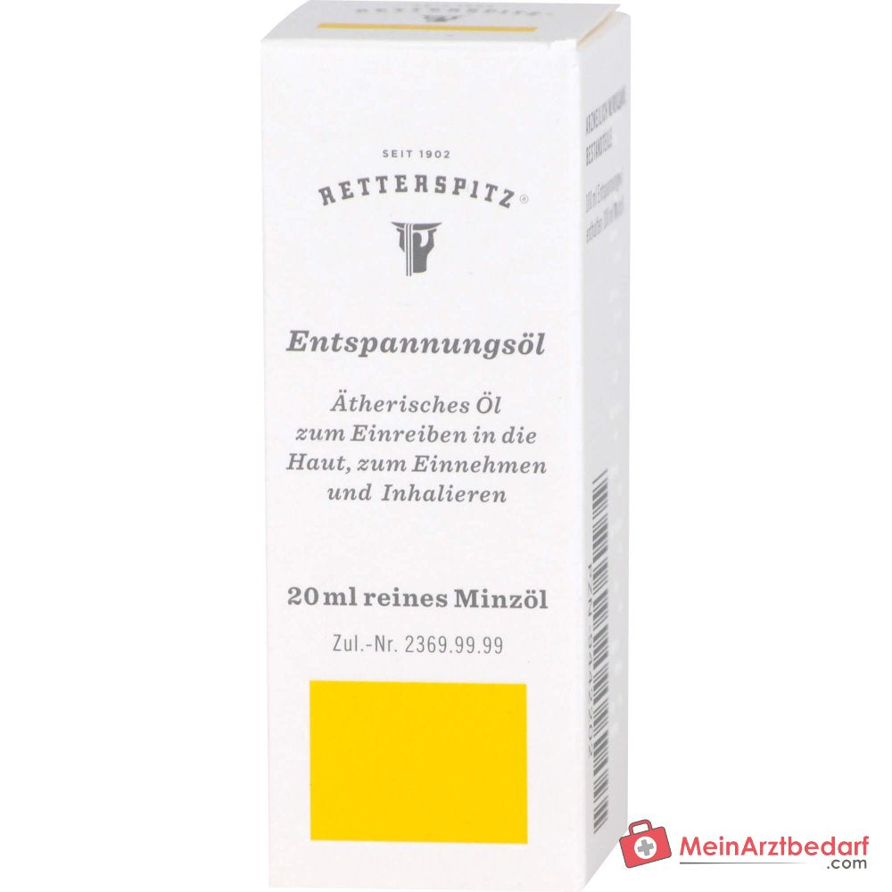 Retterspitz Entspannungsöl, 20 ml.