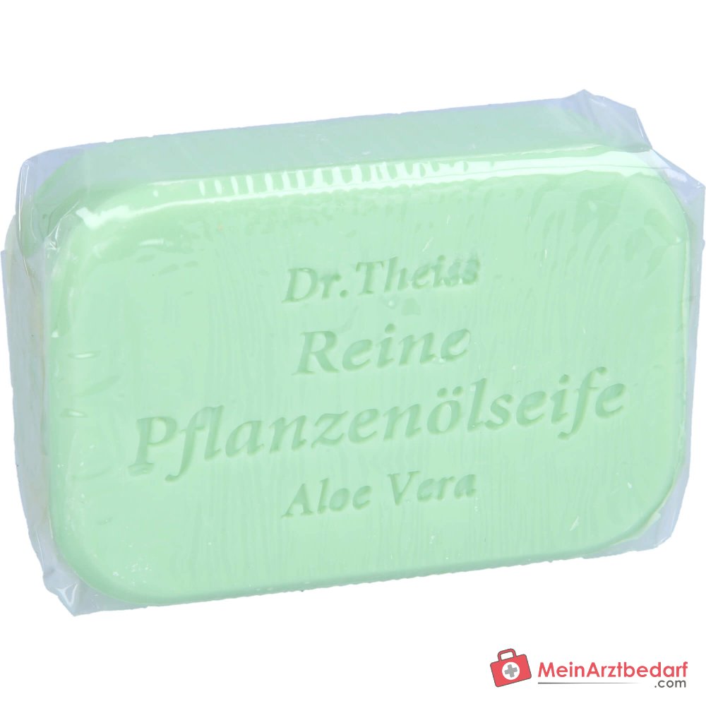 Dr. Theiss Aloe Vera Reine Pflanzenöl-Seife, 100 g.