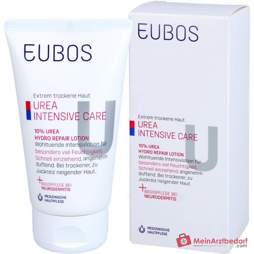 Eubos Piel Seca Urea 10% Loción Hidro Reparadora, 150 ml