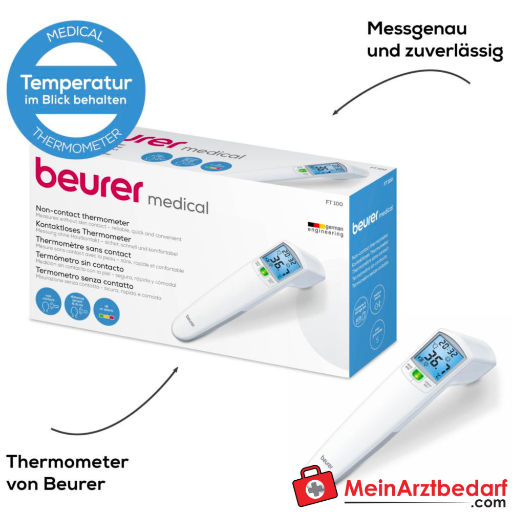 Beurer FT 100 Kontaktloses Fieberthermometer.