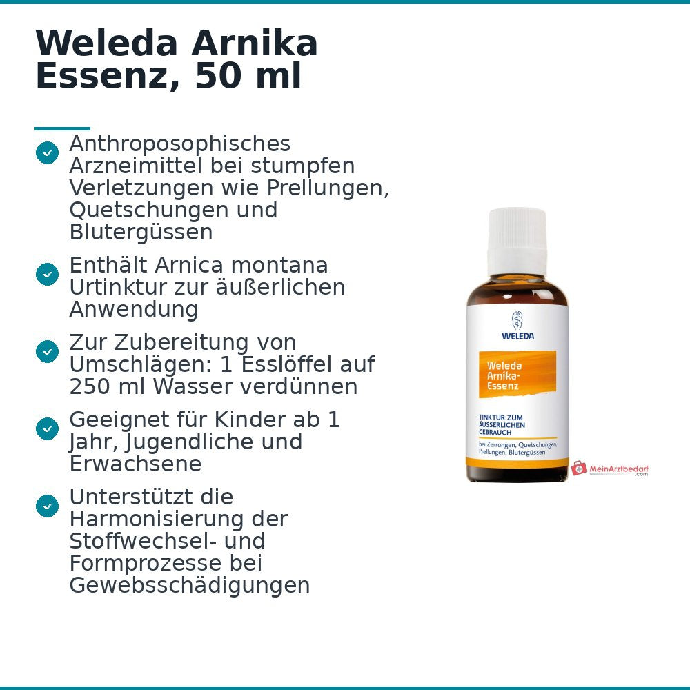 Weleda Arnica Essence, 50 ml
