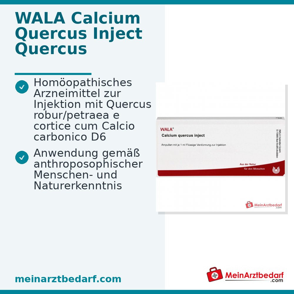 WALA Calcium quercus Inject, 10 x 1 ml ampoules