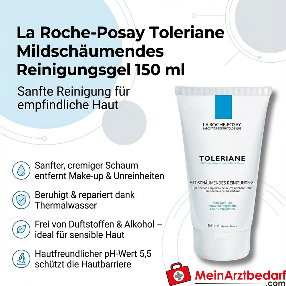 La Roche-Posay Toleriane Reinigungsgel 150 ml empfindliche Haut