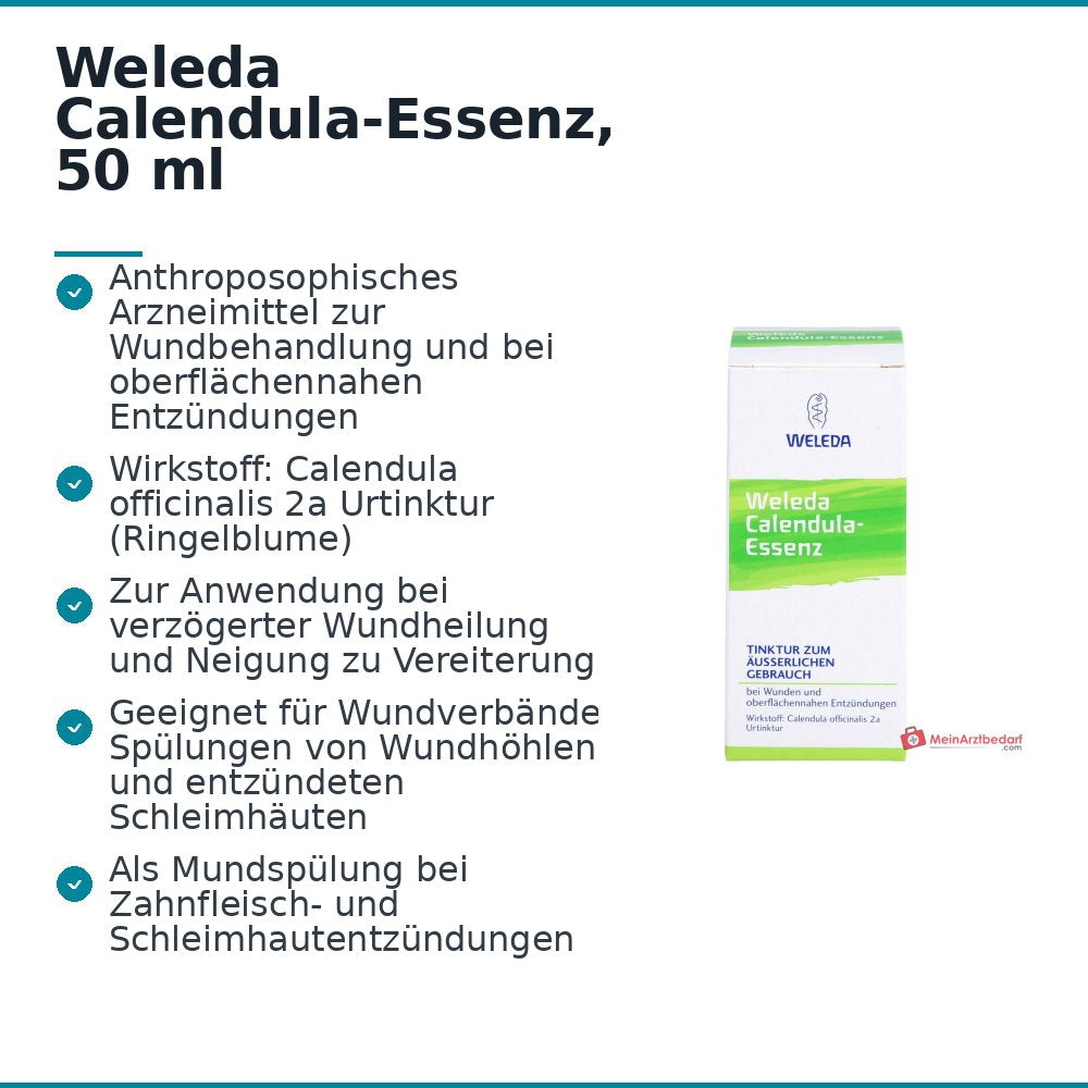 Weleda Essenza de Calendula, 50 ml