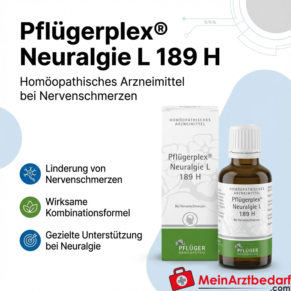 Pflügerplex Neuralgie L 189 H homöopathisches Kombinationspräparat