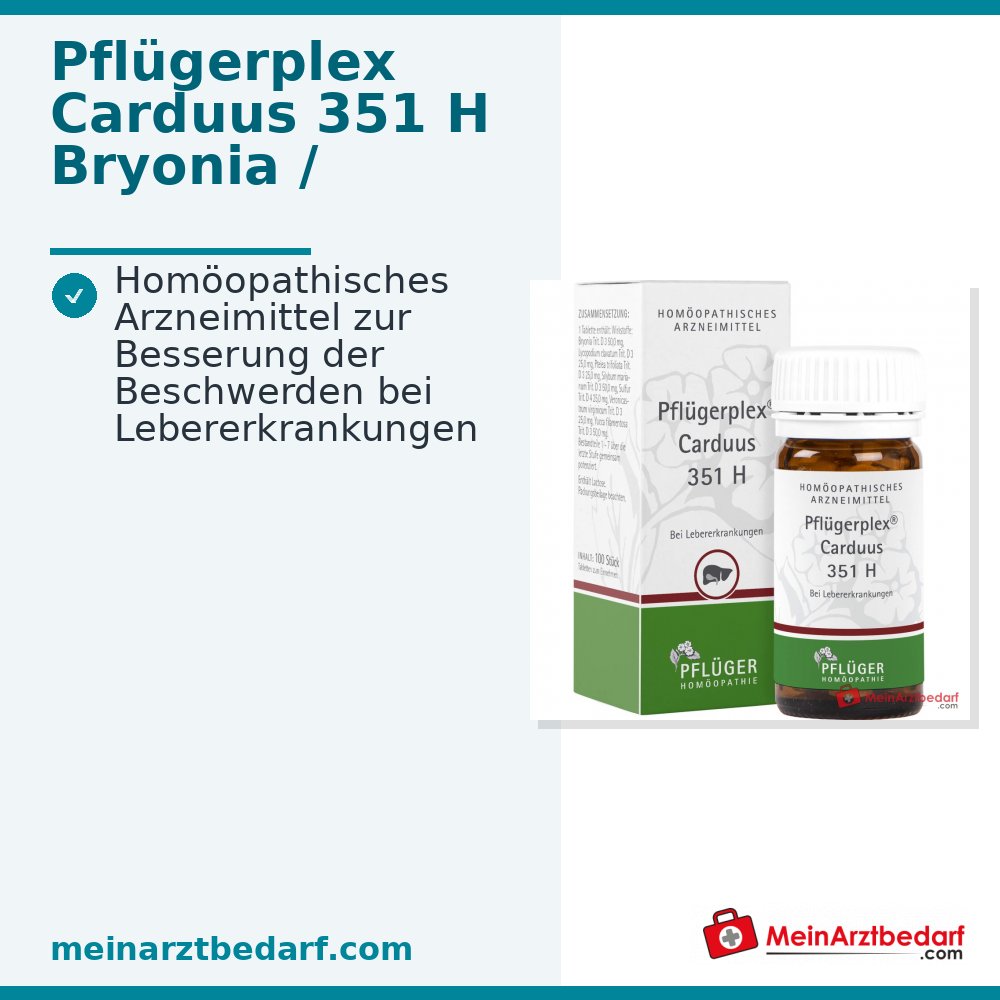 Pflügerplex Carduus 351 H tabletki 100 sztuk