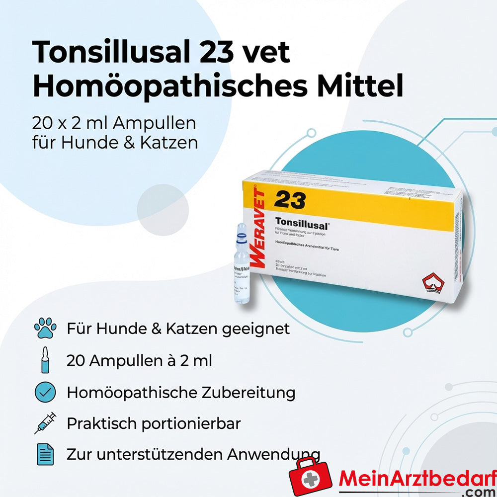 Tonsillusal 23 vet 20x2 ml