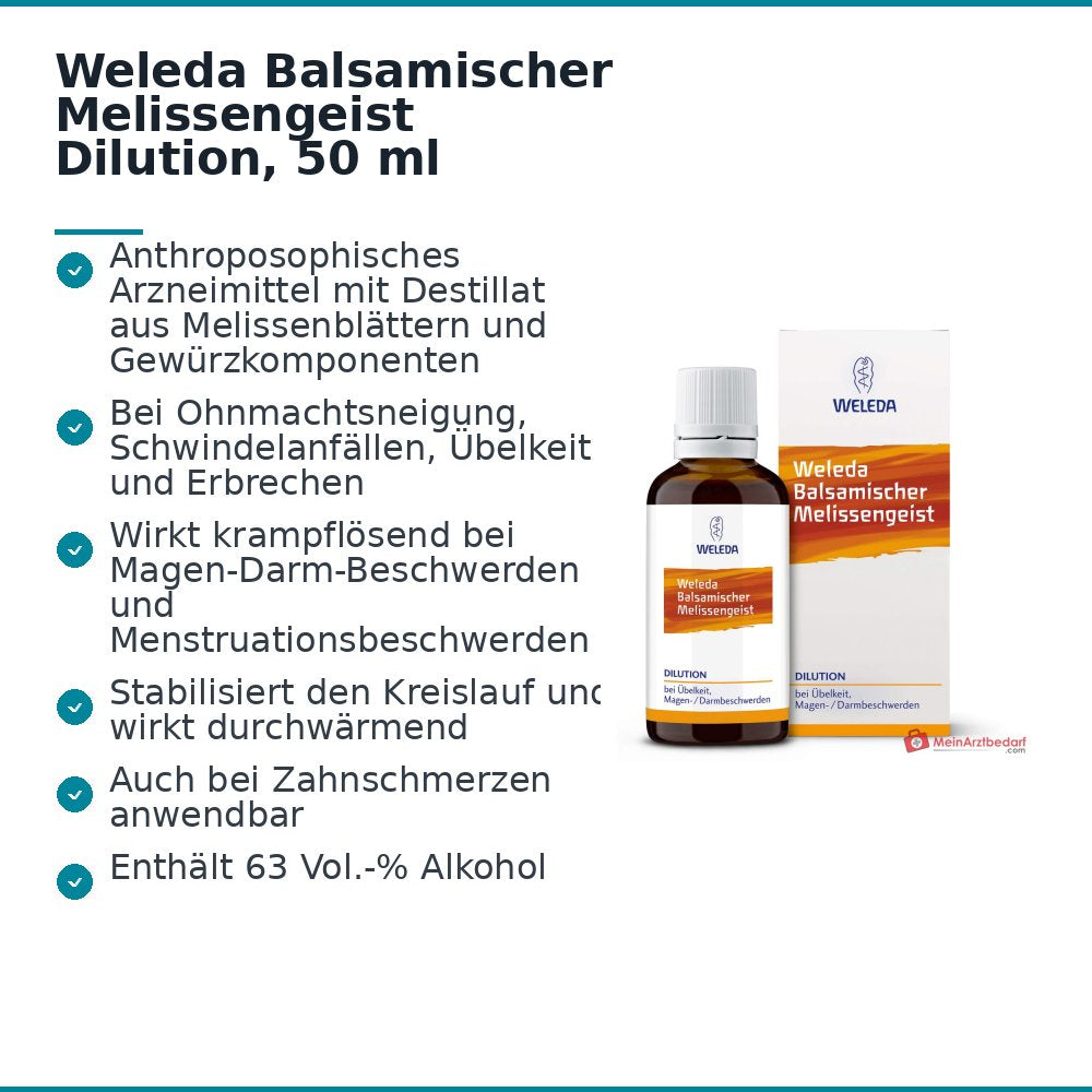Weleda Balsemachtige Citroengeest Verdunning, 50 ml