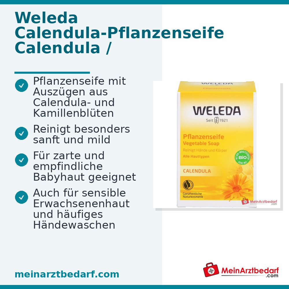 Weleda Calendula-plantenzeep 100 g