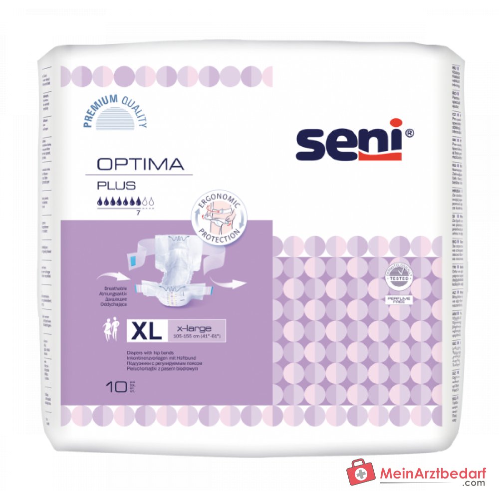 Seni Optima Plus Inkontinenzvorlage XL Nässeindikator atmungsaktiv