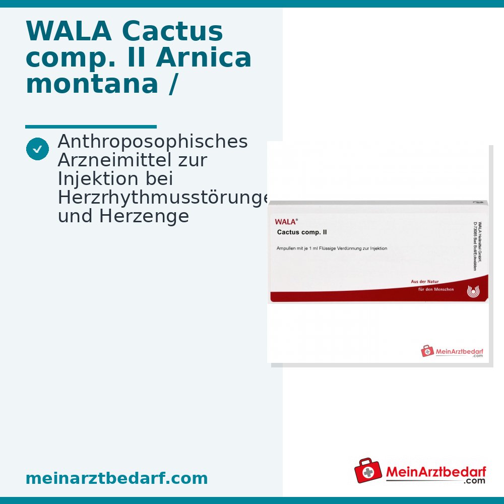 WALA Cactus comp. II injectie-oplossing, 10 x 1 ml
