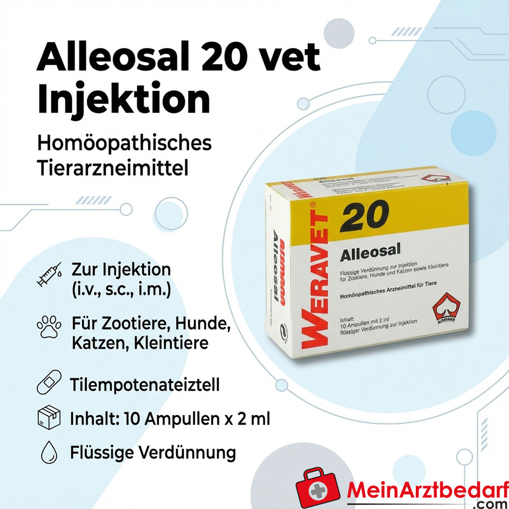 Alleosal 20 vet 10x2 ml