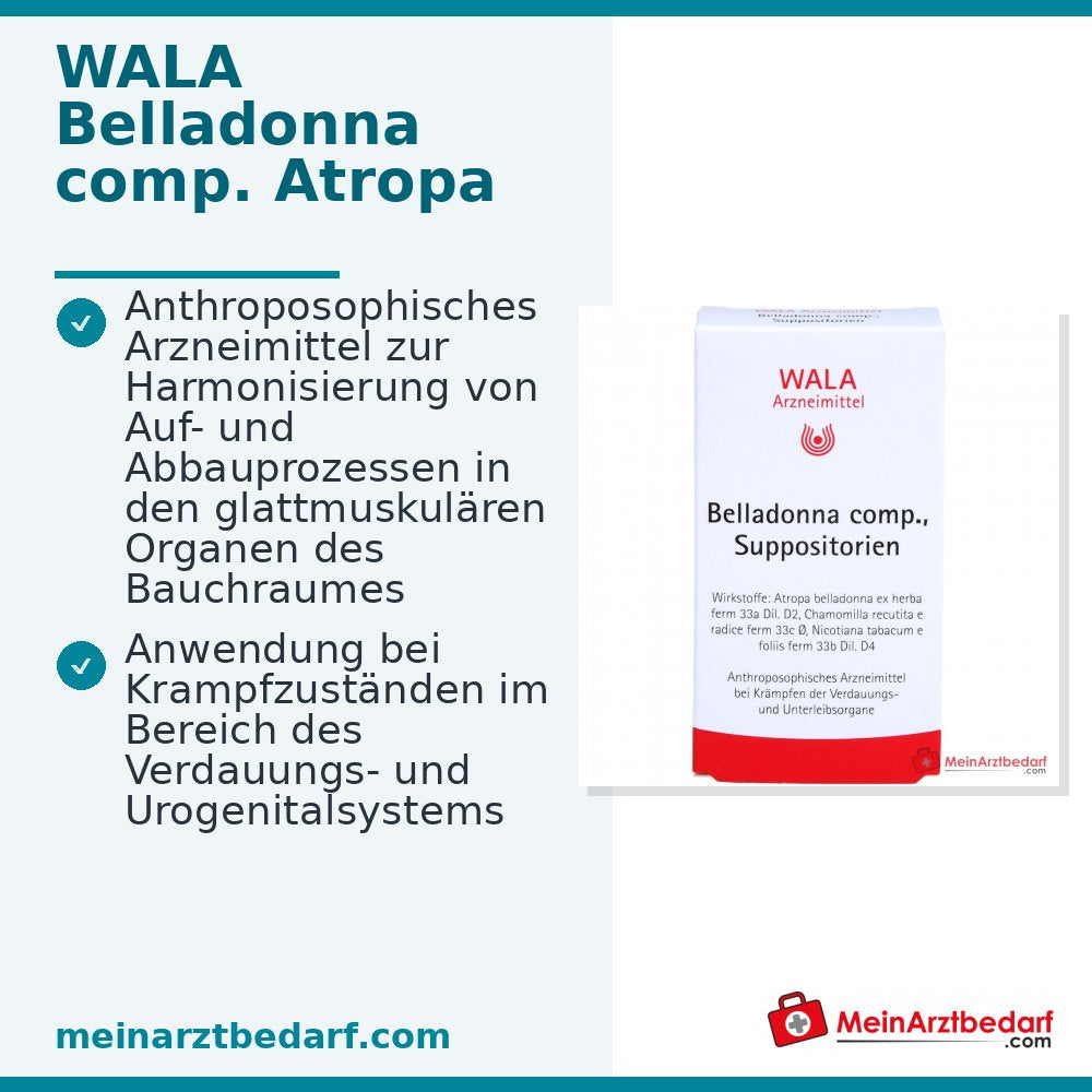 WALA Belladonna comp. zetpillen, 10 st.