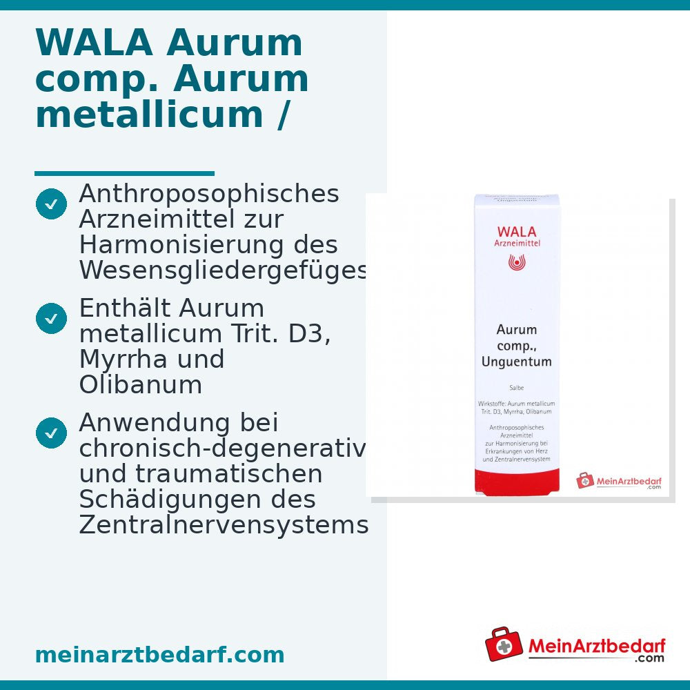 WALA Aurum comp. Unguentum zalf, 30 g