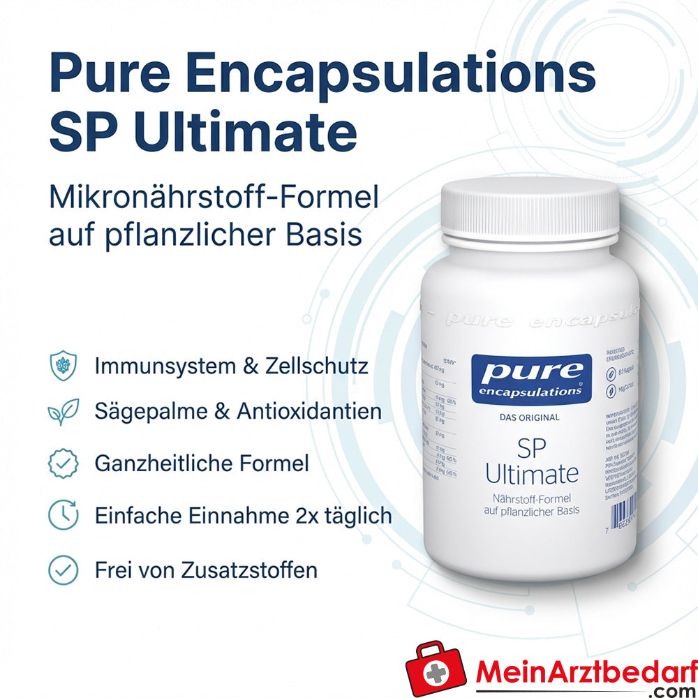 Pure Encapsulations SP Ultimate Vitamine D3 Selenium Zink Capsules 60 Capsules