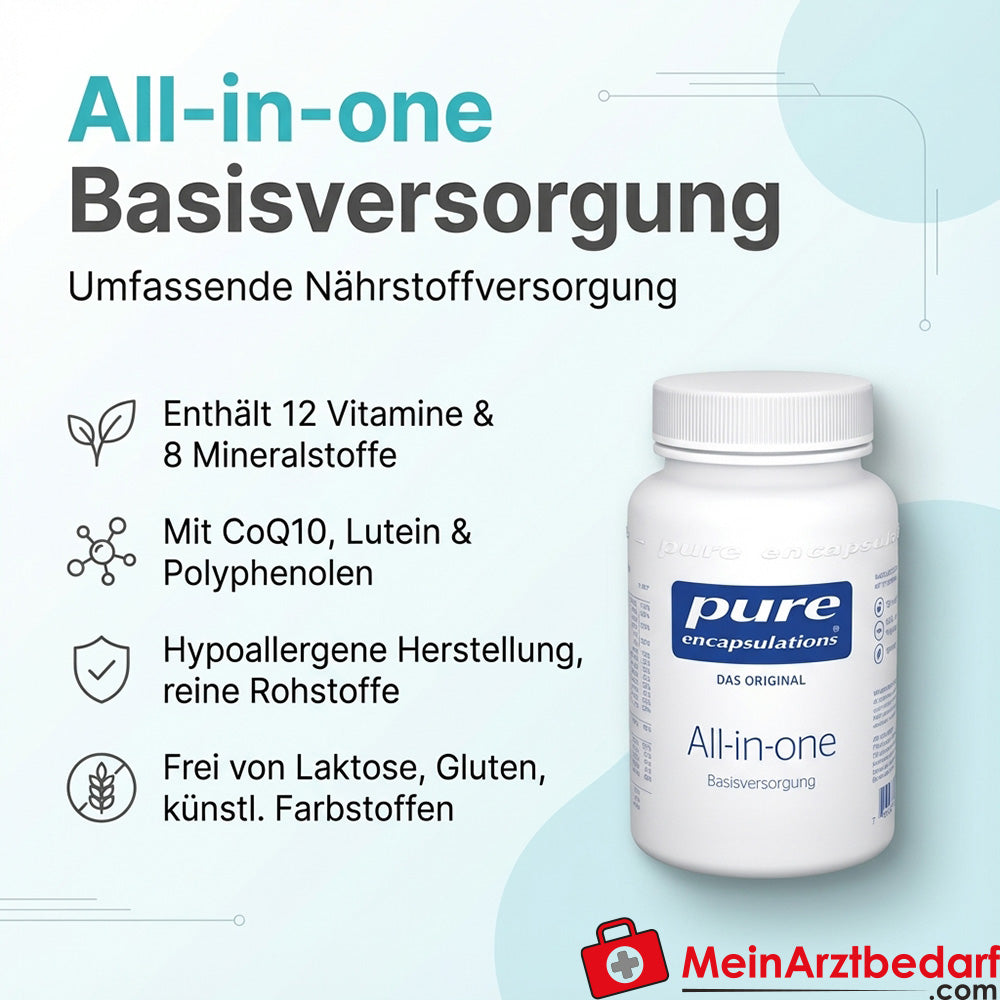 Pure Encapsulations All-in-one Multivitamin-Mineralstoffkomplex Kapseln 60 Stück