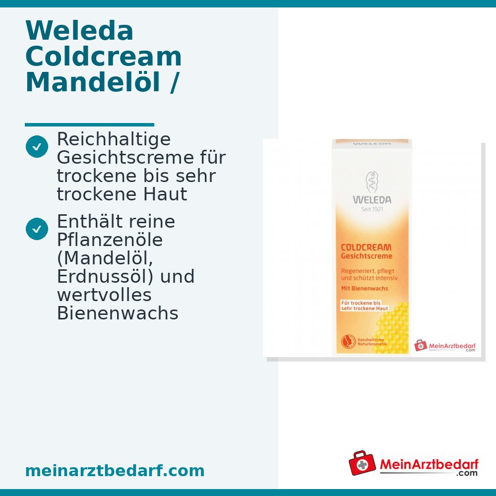 Weleda Coldcream Gezichtscrème, 30 ml