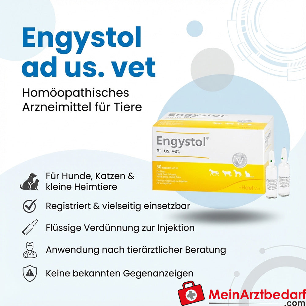 Engystol ad us. dierenarts homeopathisch geneesmiddel tabletten 50 stuks