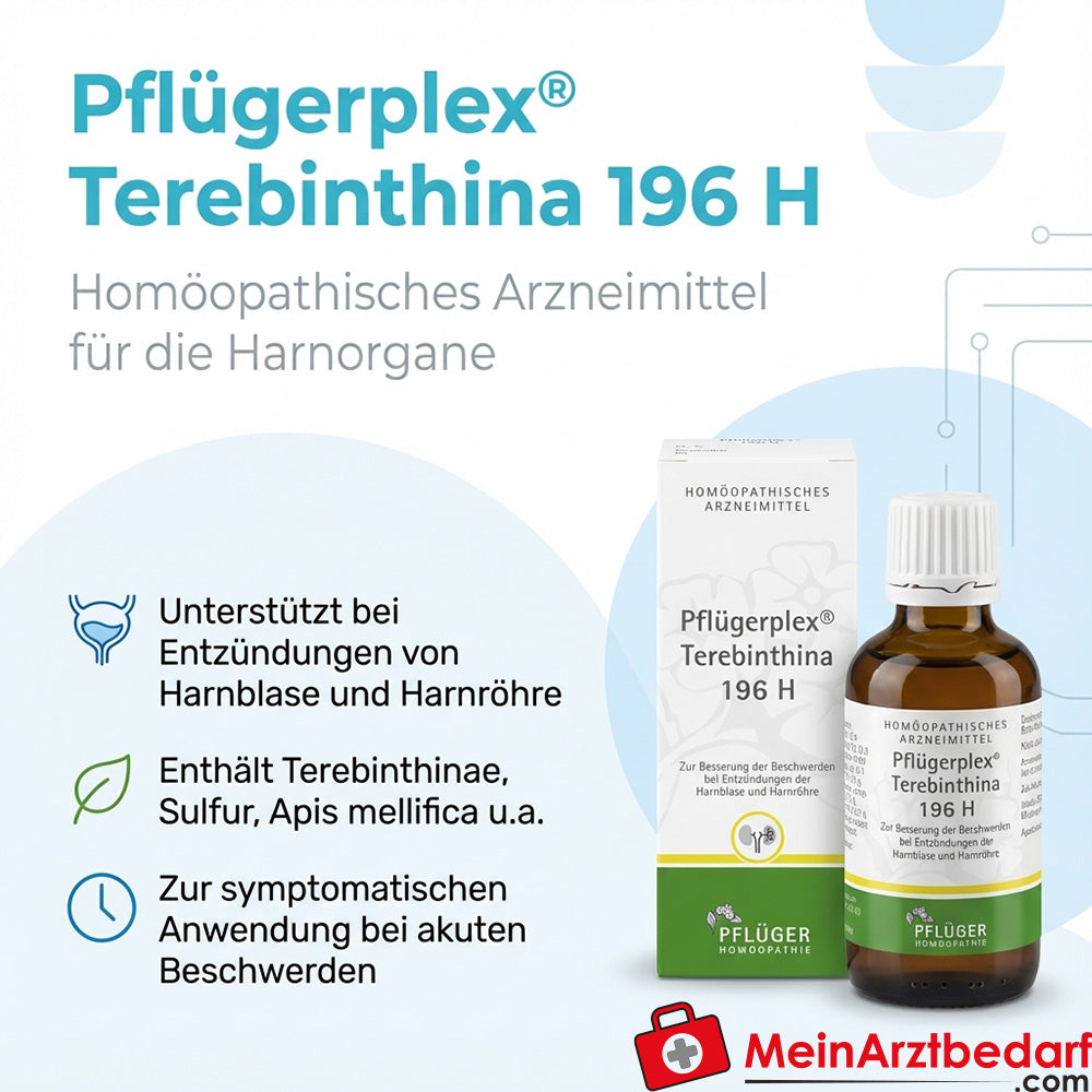 Pflügerplex Terebinthina 196 H homöopathisches Arzneimittel 50 ml