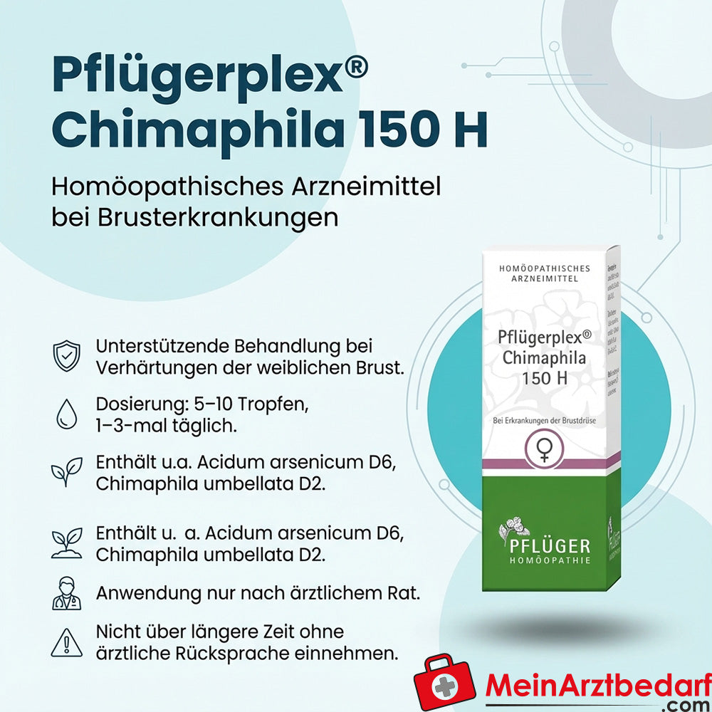 Pflügerplex Chimaphila 150 H Chimaphila umbellata D2 gocce