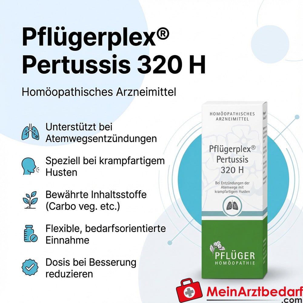 Pflügerplex Pertussis 320 H Tabletten