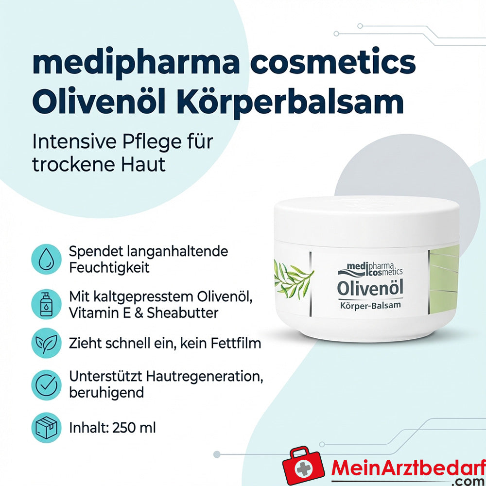 medipharma cosmetics Olivenöl Körperbalsam 250 ml