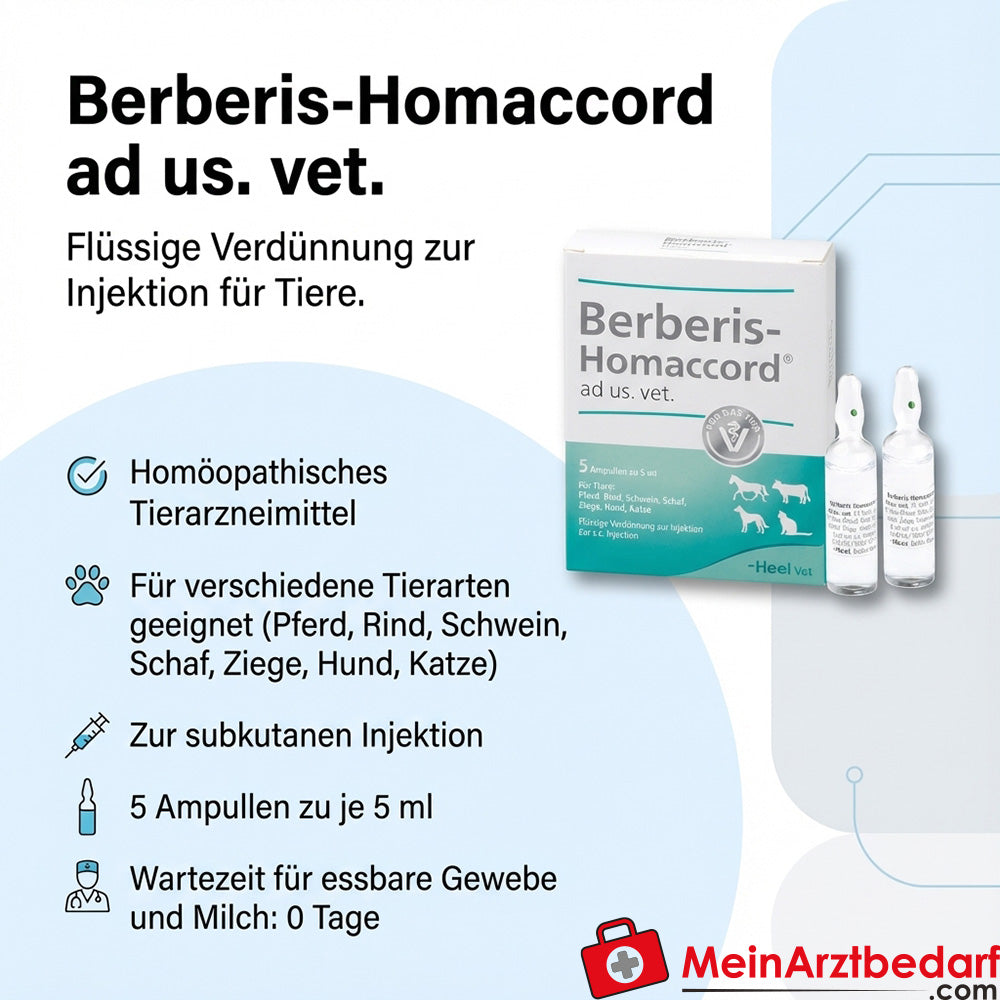 Berberis homaccord wet 5 x 5 ml