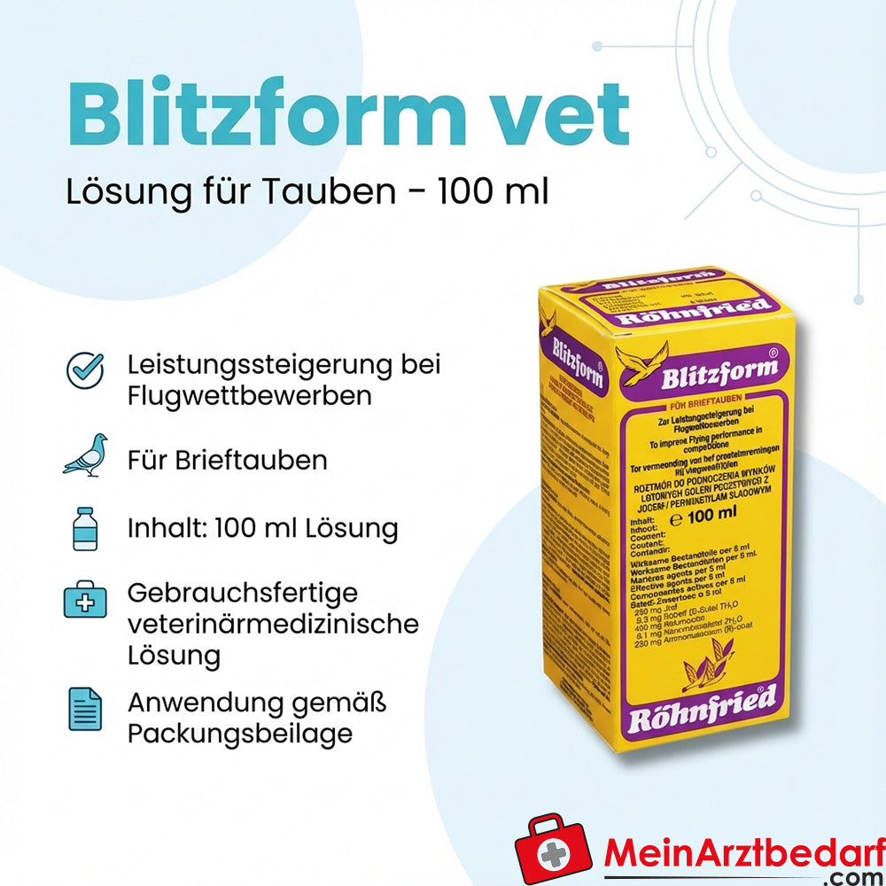 Blitzform vet Röhenfried 100 ml