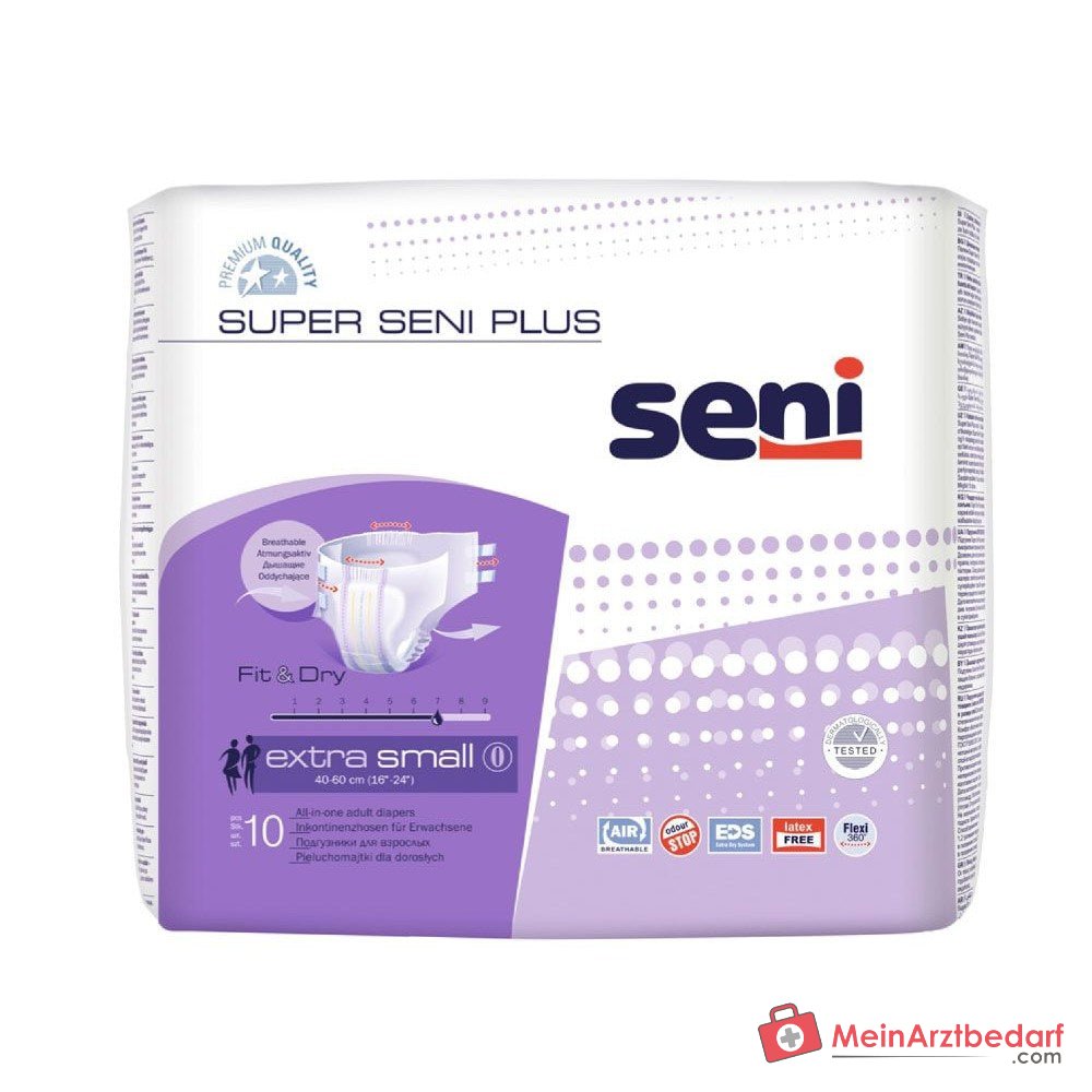 Seni Super Seni Plus XS Inkontinenzwindeln für Erwachsene
