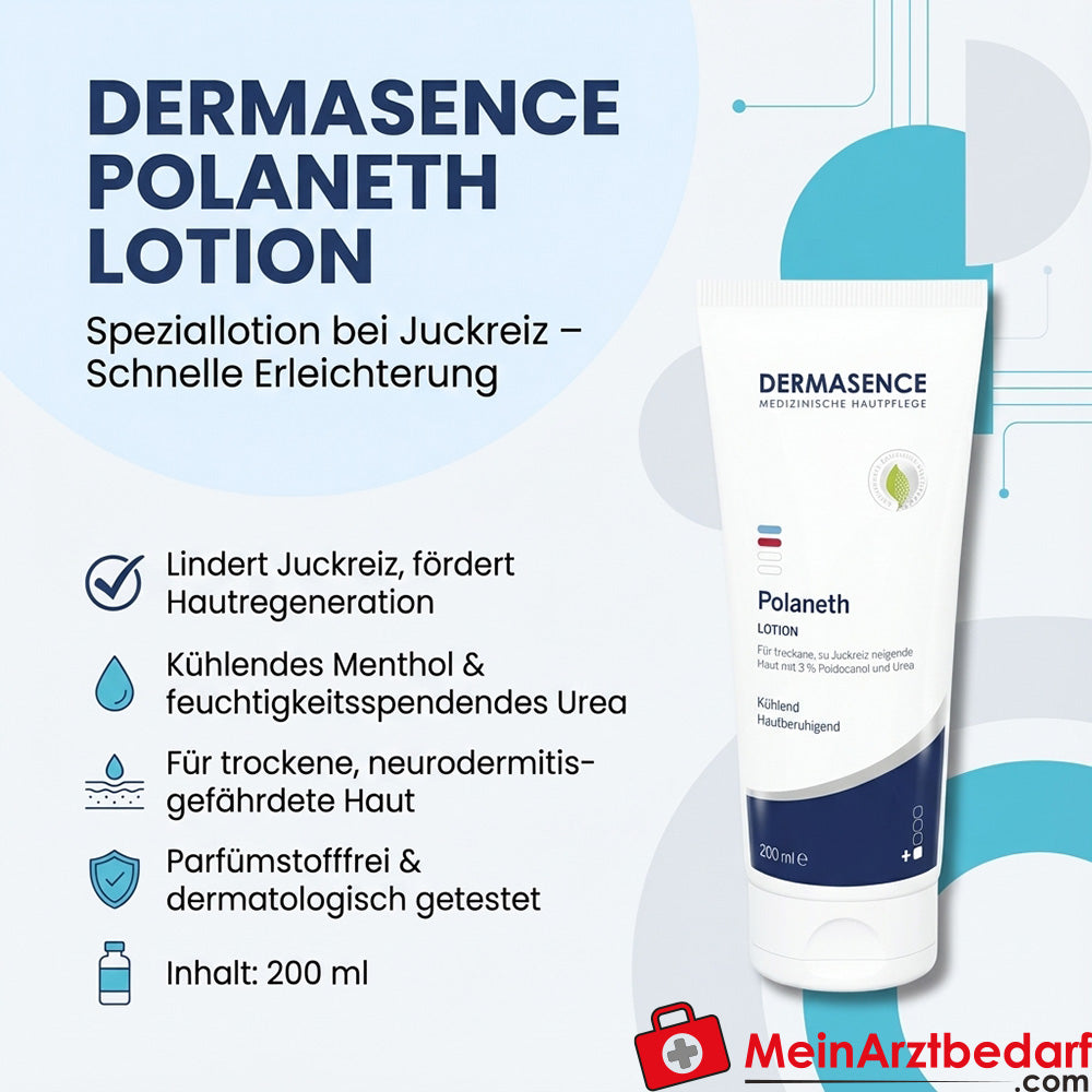 DERMASENCE Polaneth Menthol Urea Lotion 200 ml