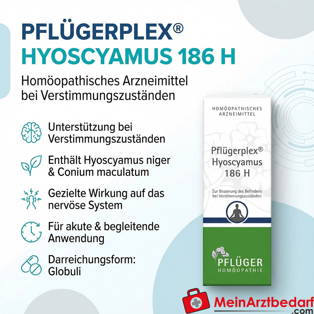Pflügerplex Hyoscyamus 186 H homeopathisch geneesmiddel bolletjes