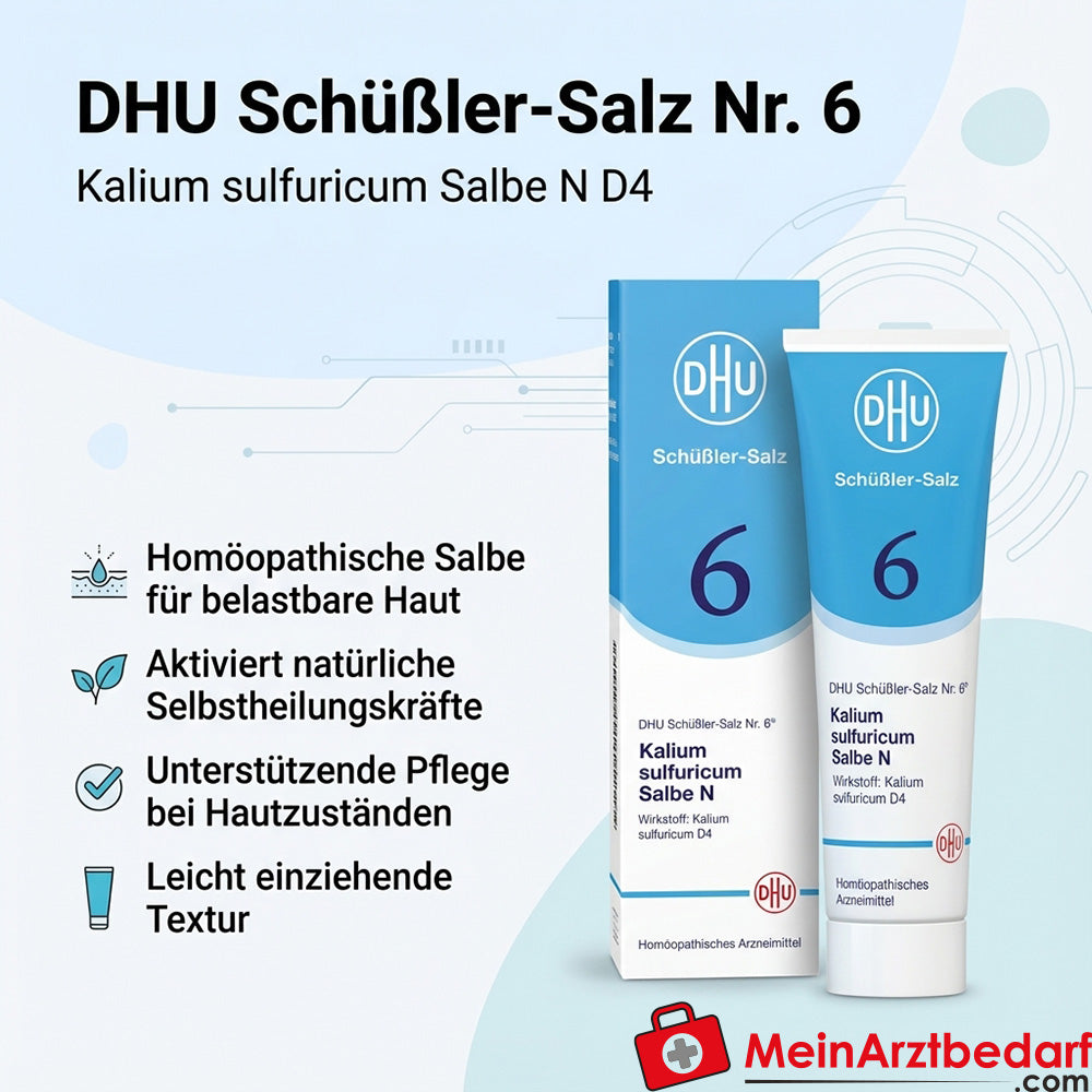 DHU Biochimica n. 6 Potassio solforico N D4 Unguento
