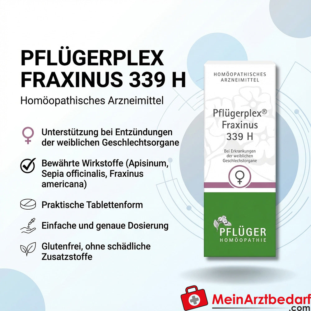 Pflügerplex Fraxinus 339 H homeopathisch geneesmiddel Tabletten