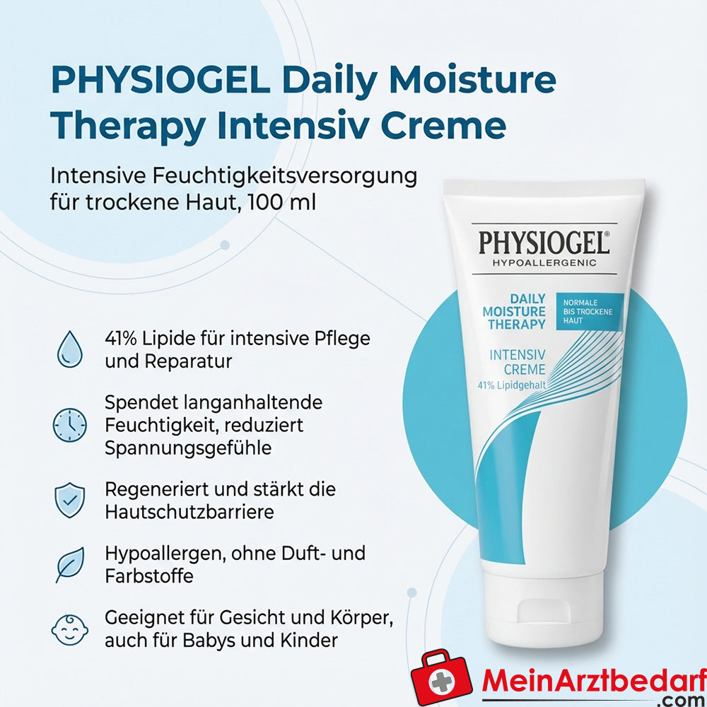 PHYSIOGEL Daily Moisture Therapy Intensivcreme 100 ml