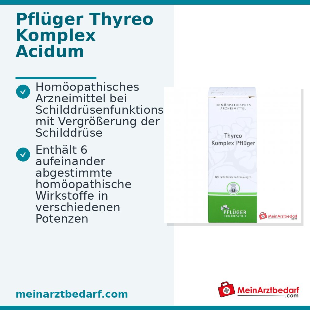 Pflüger Thyreo Komplex Tropfen mit Fucus D2 und Ephedra D3 50 ml