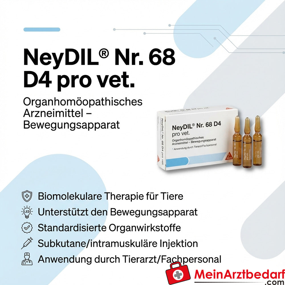 NeyDIL Nr. 68 D4 pro vet 1 µg/ml Injektionslösung 5 x 2 ml