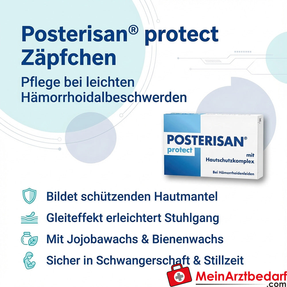 Posterisan® protect Zäpfchen 20 Stück