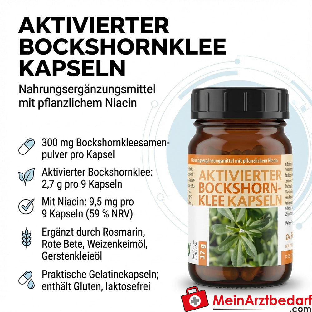 Dr Pandalis Geactiveerde Fenegriek 300 mg Capsules 90 Capsules