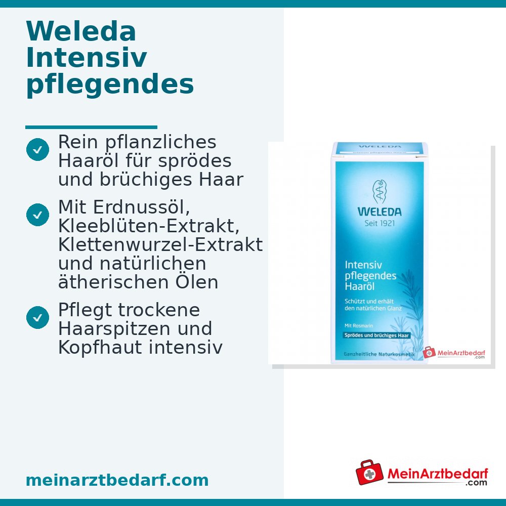 Weleda Intensiv pflegendes Haaröl, 50 ml