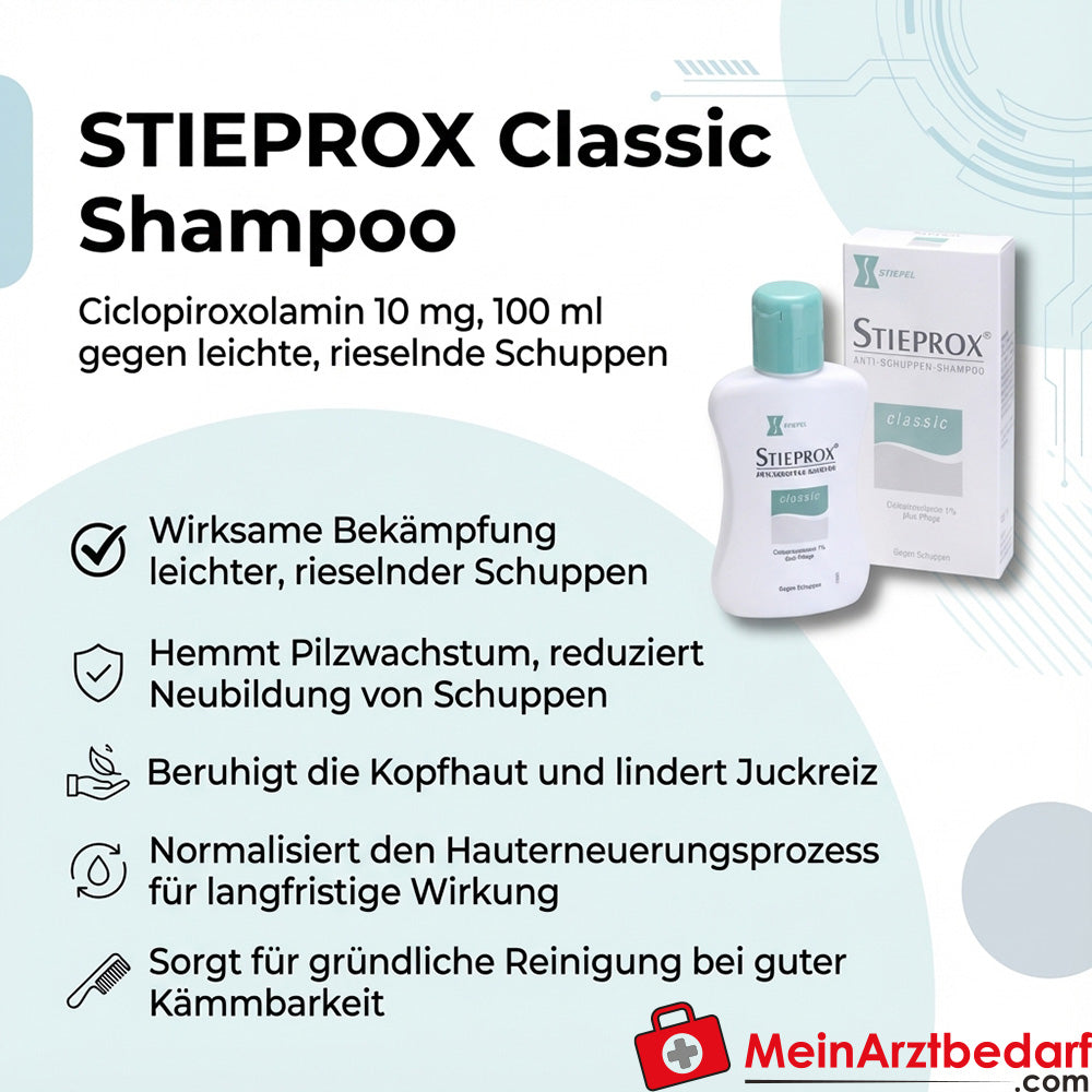 STIEPROX Classic Ciclopiroxolamina 10 mg Shampoo 100 ml