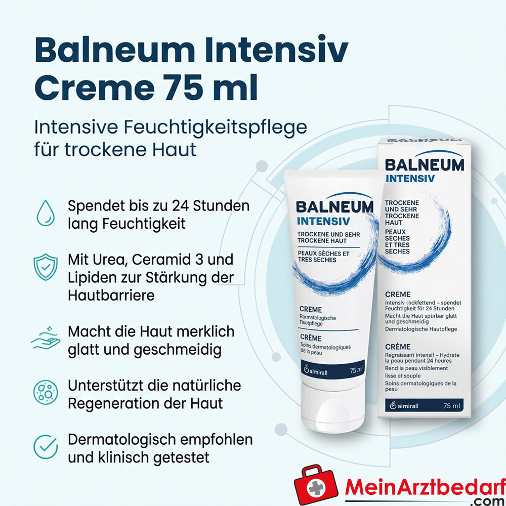 Balneum Intensiv Creme (Urea, Ceramid 3) 75 ml