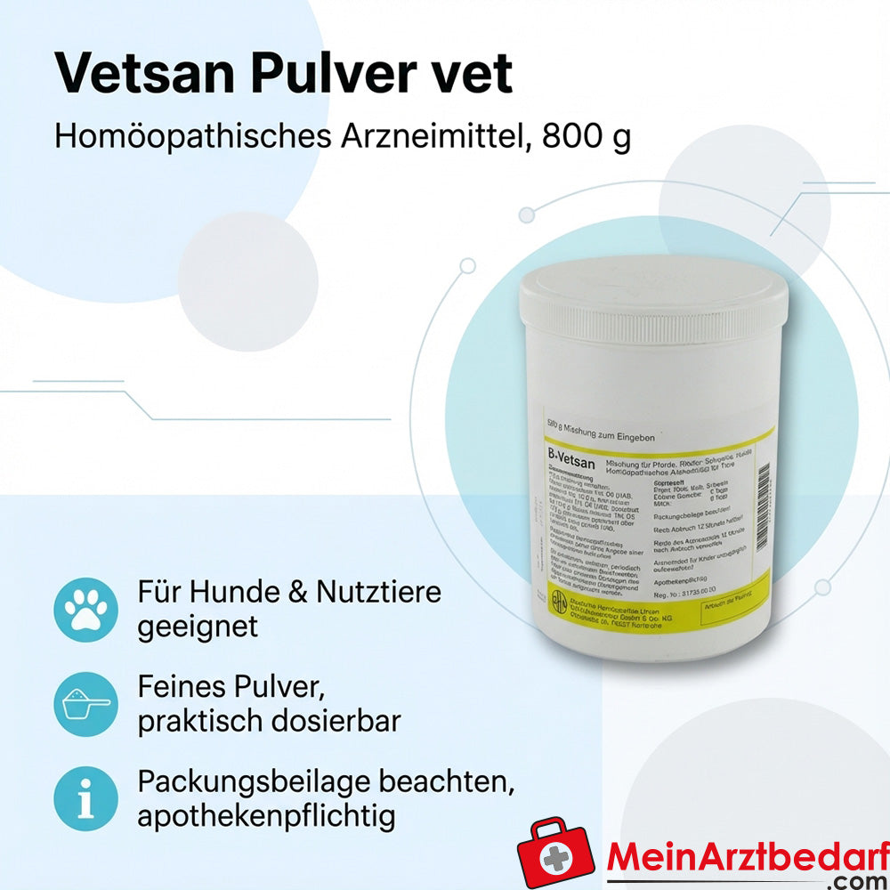 B Vetsan Poeder vet 800 g