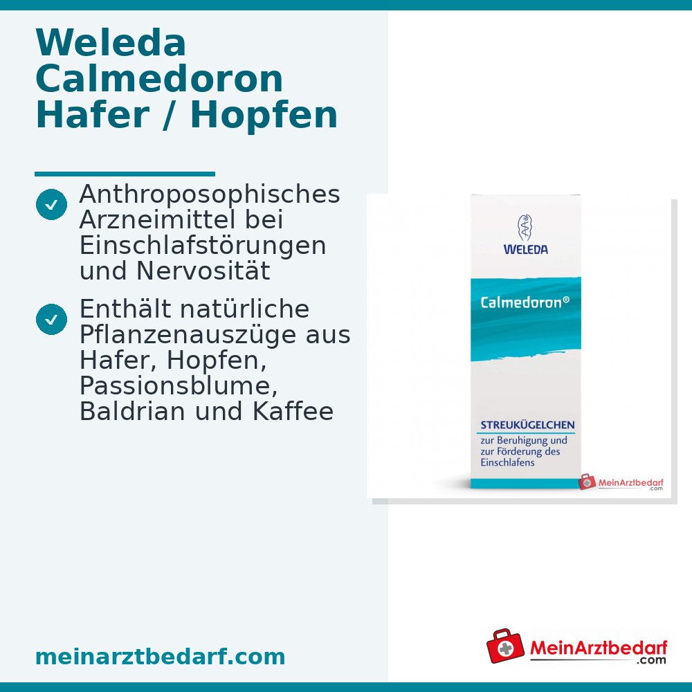 Calmedoron® Valeriana 30 mg granulato con luppolo, passiflora e Coffea D60