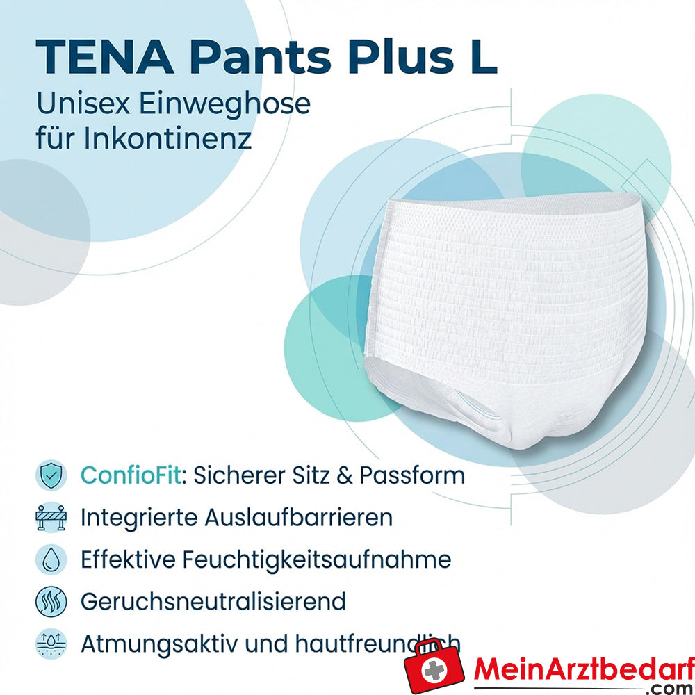 TENA Pants Plus ConfioFit Einweghose L für mittlere/schwere Inkontinenz