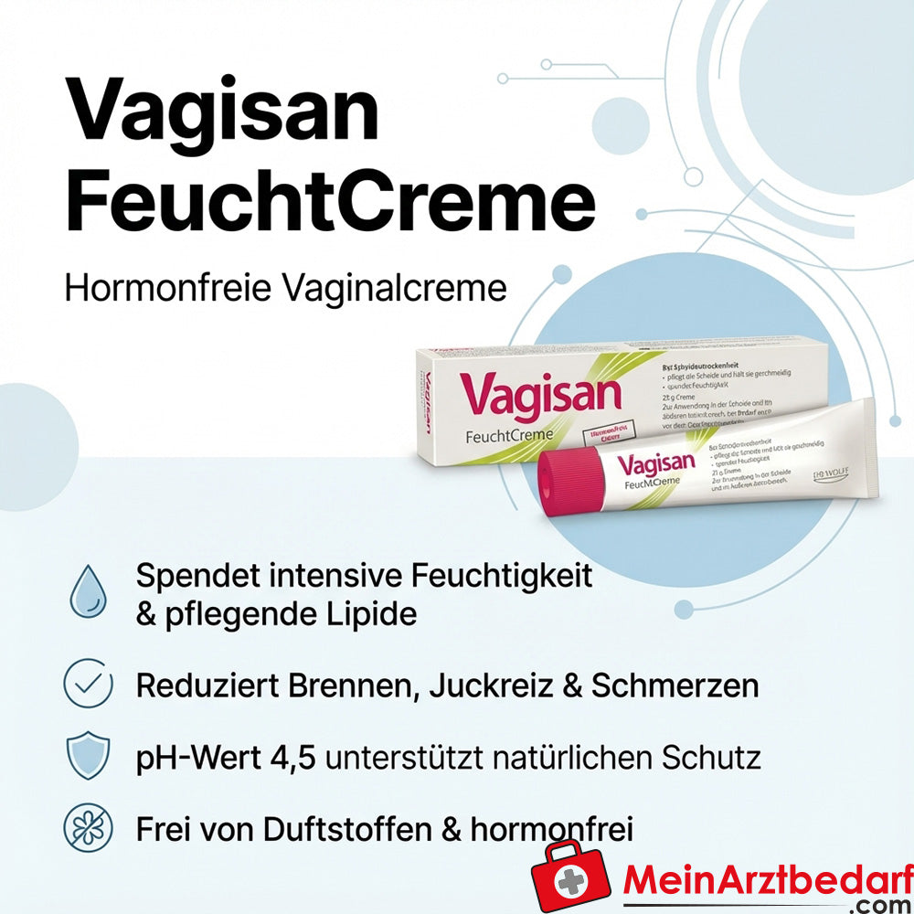 Vagisan FeuchtCreme Natrium DL-lactat Vaginalcreme 25 g