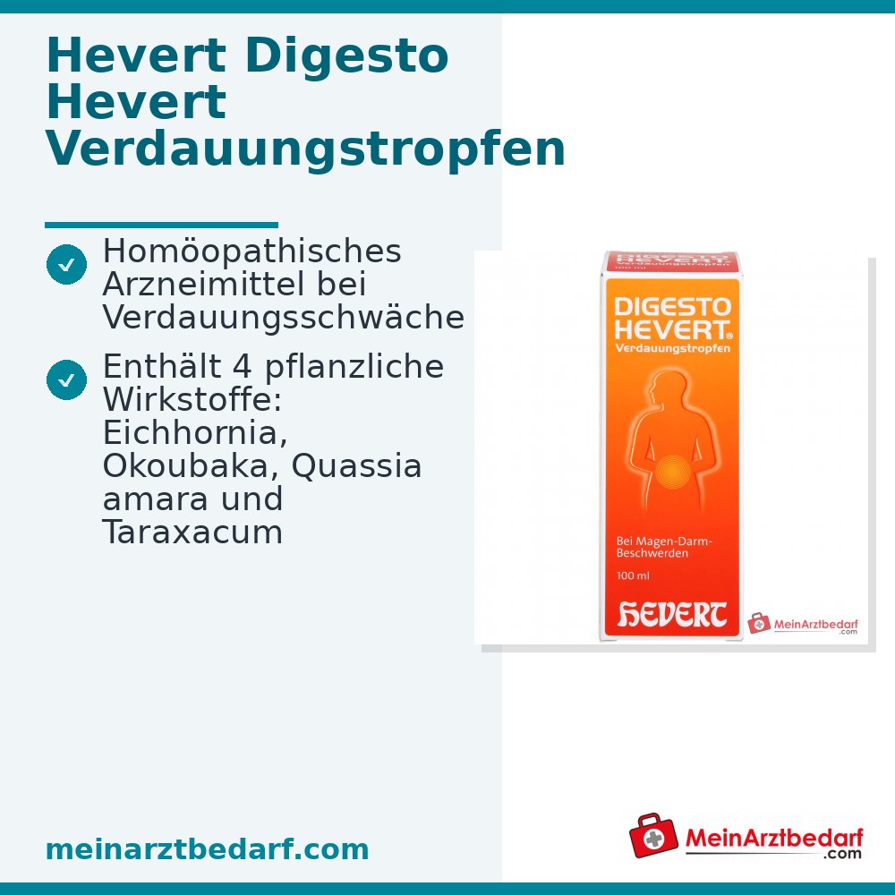 Hevert Digesto Verdauungstropfen Tropfen, 100 ml