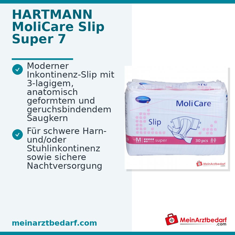 MoliCare Slip super Gr. M wegwerp-incontinentieslip 3x30 stuks