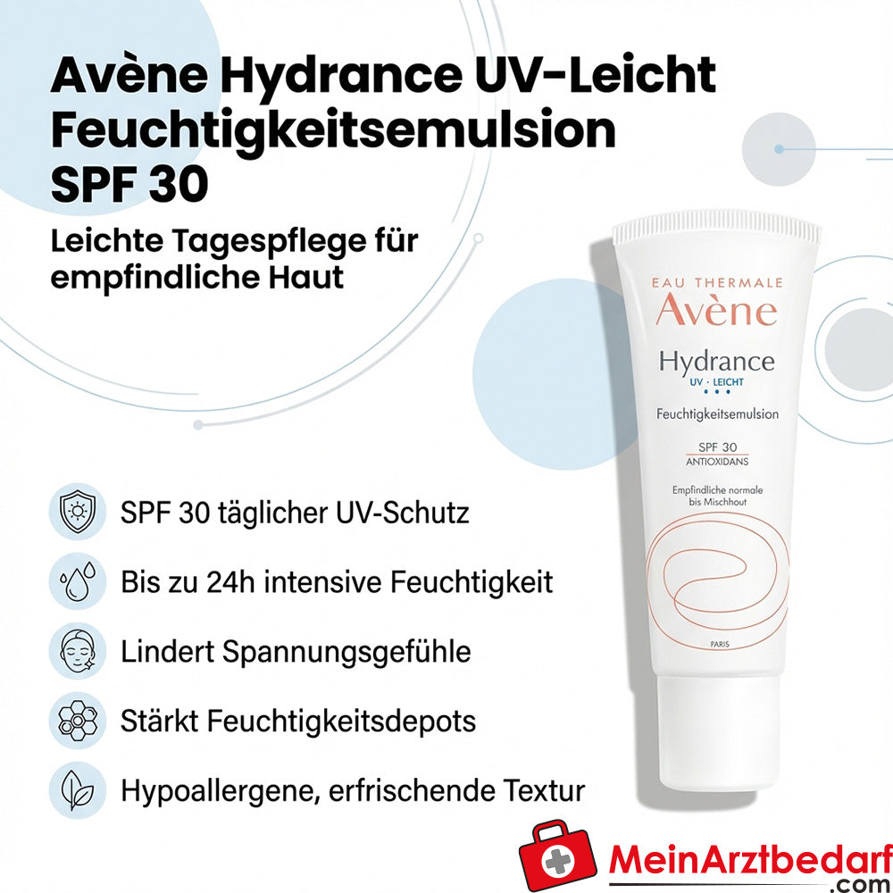 Avène Hydrance UV-Licht Hydraterende Emulsie SPF 30 40 ml