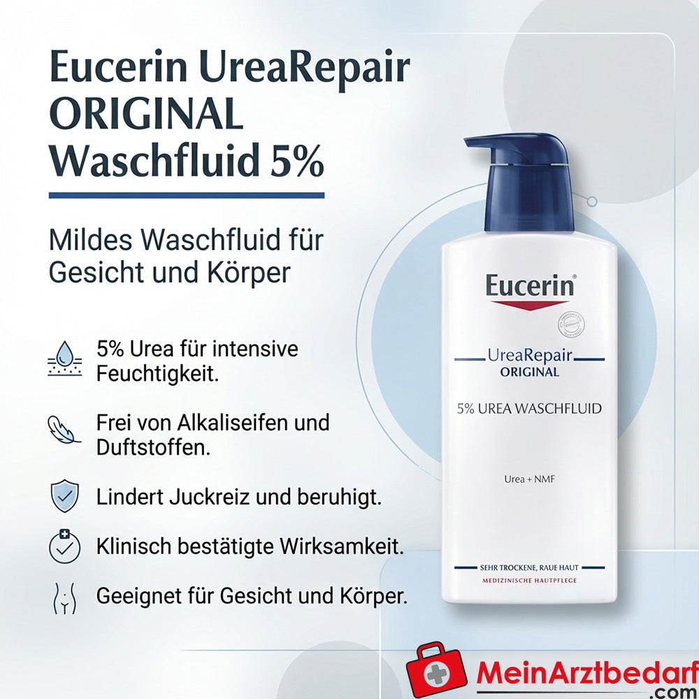 Eucerin UreaRepair ORIGINEEL Wasmiddel 5% 400 ml