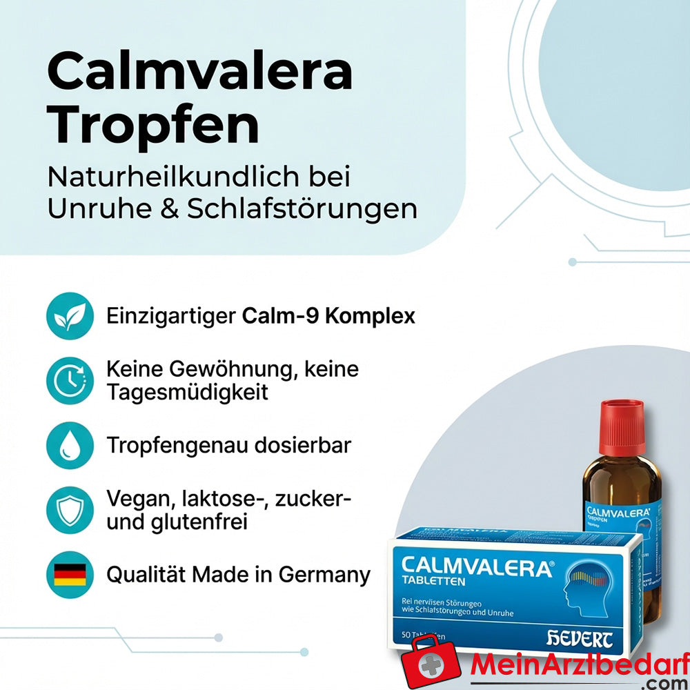 Calmvalera Tropfen Calm‑9‑Komplex (9 Wirkstoffe) 30 ml